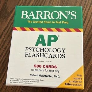 Barron’s AP Psychology Flashcards‎